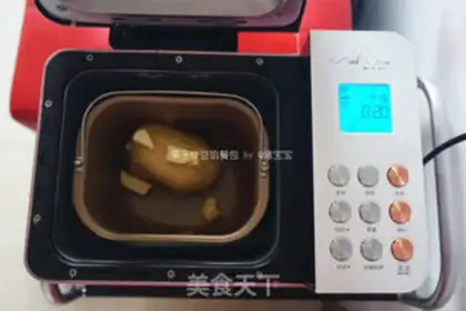 Make Chestnut red bean soft bun step 1