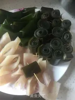 Make The belt of meat is like a roll step 7
