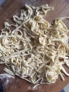 Make Chicken-wielded noodles step 6