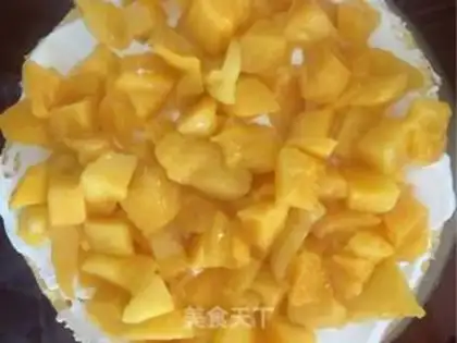Make Soft mango cake step 6