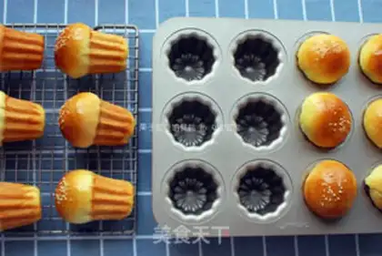 Make Chestnut red bean soft bun step 10