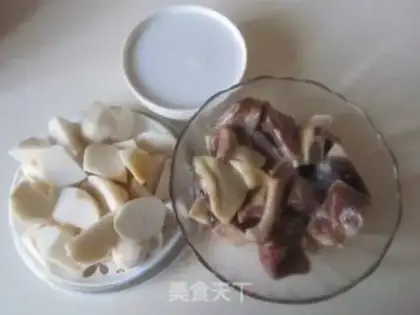 Make Potato duck step 0
