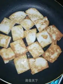 Make Garlic tofu step 2