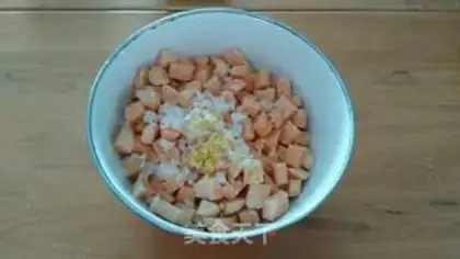 Make Red potato noodle step 2