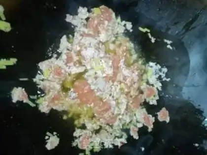 Make Garlic tofu step 4