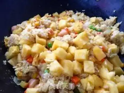 Make Shrimp pineapple step 7