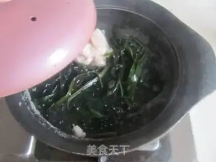 Make Seaweed tofu soup step 5