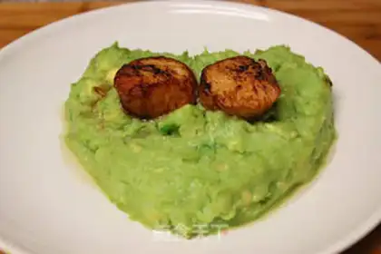 Make Butter scallops step 0