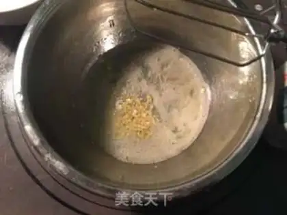 Make Colored protein sugar step 1