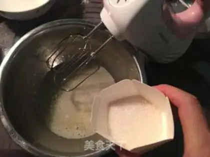 Make Colored protein sugar step 2