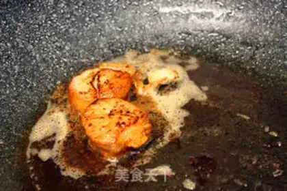 Make Butter scallops step 4