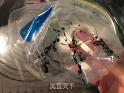 Make Colored protein sugar step 5