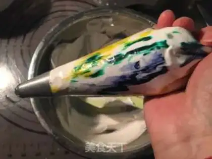 Make Colored protein sugar step 6