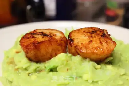 Make Butter scallops step 11