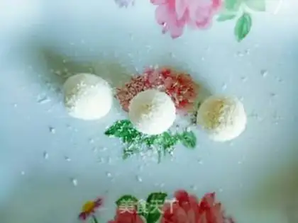 Make Protein coconut ball step 4