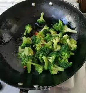 Make Shrimp broccoli step 7