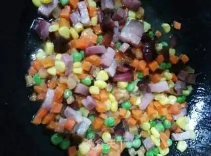 Make The rice step 9