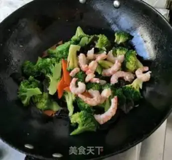 Make Shrimp broccoli step 8