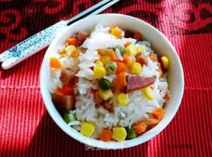 Make The rice step 15