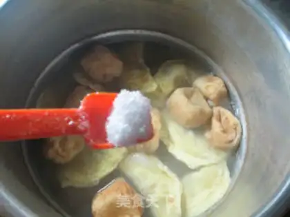 Make Tofu-curd pig hoof soup step 7