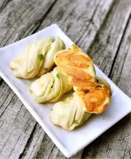 Make Fried onion rolls step 9