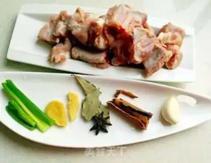 Make Red burn ribs step 0