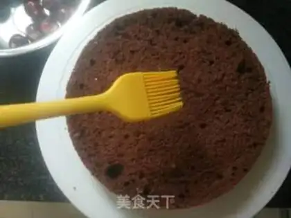 Make Black forest cake step 2