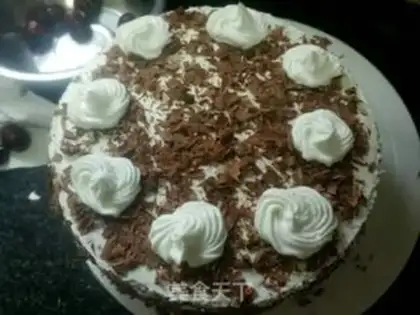 Make Black forest cake step 6