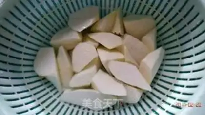 Make Squid chicken soup step 1