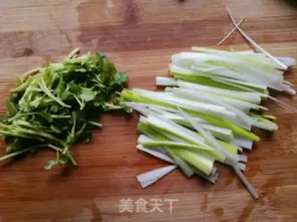 Make Frozen needle mushrooms step 3