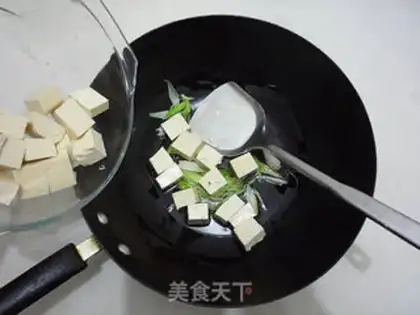 Make Garlic tofu step 5