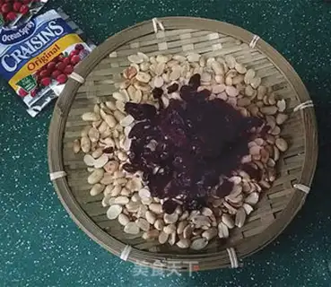 Make Coconut cranberry raspberry step 2