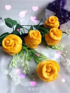 Make Yellow Rose step 16