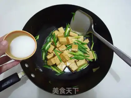 Make Garlic tofu step 11