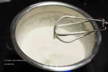 Make Five grain liquid chocolate ice cream step 9