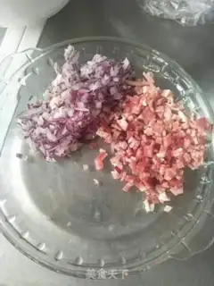 Make Russian potato salad step 1