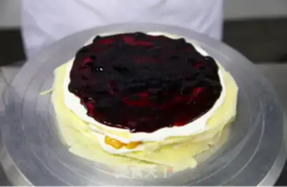 Make A thousand-storey cake step 18