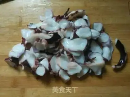 Make Dry octopus claws step 0
