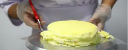 Make A thousand-storey cake step 19