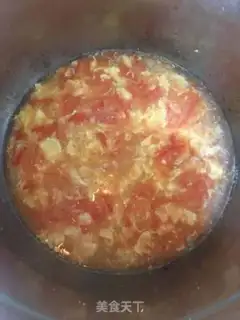 Make Tomato egg soup step 5