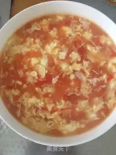 Make Tomato egg soup step 7