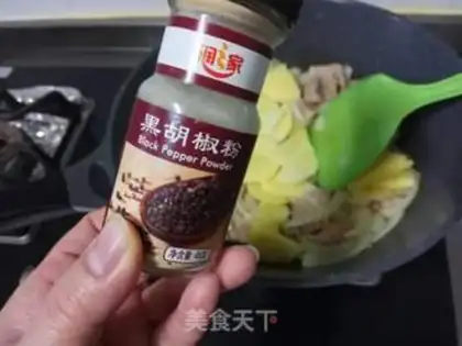 Make Five flowers with potatoes step 7