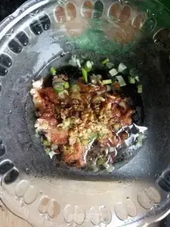 Make Three fresh dumplings step 2
