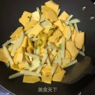 Make Crab butter tofu step 2
