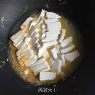 Make Crab butter tofu step 4