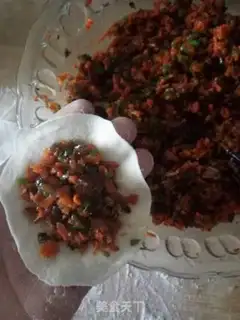 Make Three fresh dumplings step 5