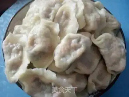 Make Three fresh dumplings step 6