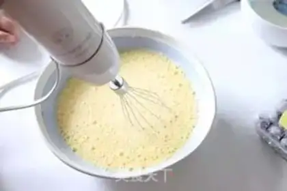 Make Blueberry bean balls step 3