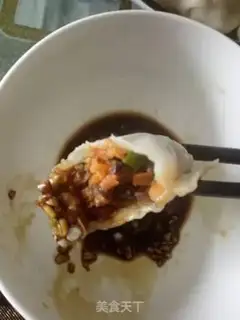 Make Three fresh dumplings step 7