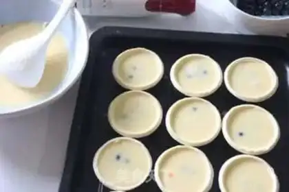 Make Blueberry bean balls step 4